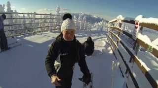 First time skiing 2014 Poiana Brasov Romania [upl. by Hashum30]