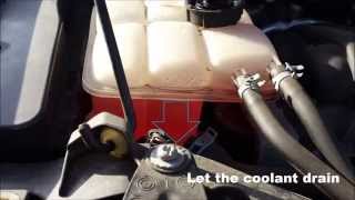 How to change the coolant antifreeze in a Ford Focus mk2 [upl. by Deevan966]