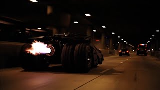 Batman the dark knight tumbler tunnel scene HD [upl. by Rehpatsirhc587]