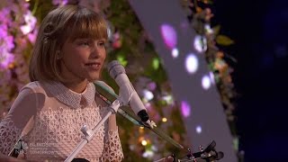 Grace VanderWaal  quotClayquot  Americas Got Talent Live Finale 9132016 [upl. by Enyamart]