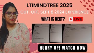 LTIMINDTREE 2025  Sept 8 2024 Actual questions  Whats next ltimindtree mindtree placement [upl. by Doyle]