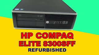 HP Compaq Elite 8300SFF Preiew A class Refurbished [upl. by Naerol]