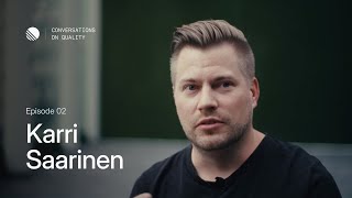 Karri Saarinen Linear – Conversations on Quality Episode 02 [upl. by Schott891]