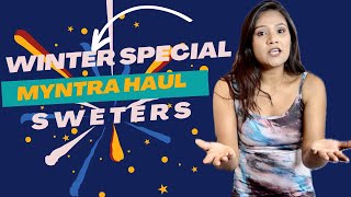 Winter Special Haul by Myntra [upl. by Nial]