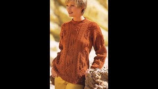 Новые Свитера Спицами  2019  New Knitting Sweaters  Neue Strickpullover [upl. by Mighell]