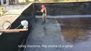 Coal Tar Epoxy On Tank epoxy video feed tank sugar trending satisfying construction art [upl. by Attah920]