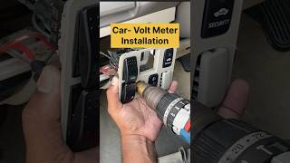 Car Voltmeter 🚗🚙short shortvideo viral trending youtubeshorts vlog restoration carlover [upl. by Ackley]