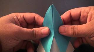 Easy Origami Christmas Nativity Mother Mary Tutorial [upl. by Acirat799]