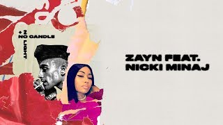 ZAYN  No Candle No Light Lyric Video feat Nicki Minaj [upl. by Aelsel]