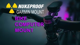 Nukeproof Garmin mount  Bike computer [upl. by Yrol]