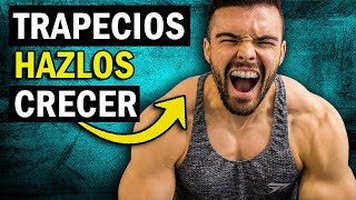 3 Mejores Ejercicios para Trapecios Grandes ¡RÁPIDO [upl. by Pulchi]