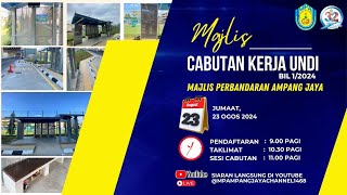 MAJLIS CABUTAN KERJA UNDI BIL 12024 MPAJ [upl. by Thrift]