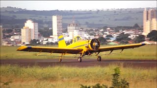 Decolagem  Air Tractor AT401B  PTWQY [upl. by Wilone]