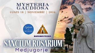 EN VIVO SANTO ROSARIO DE HOY DESDE MEDJUGORJE LUNES 18 DE NOVIEMBRE ¡EN LATÍN SANCTUM ROSARIUM [upl. by Yrreb]