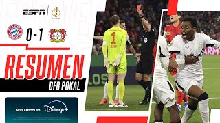 LA XABINETA DIO EL GOLPE Y AVANZÓ A CUARTOS DE FINAL  Bayern Munich 01 Bayer Leverkusen  RESUMEN [upl. by Yenduhc591]