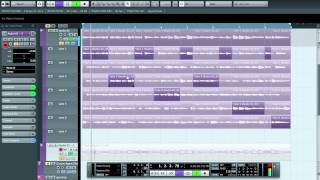 Comping in Cubase 65  Tutorial [upl. by Eidnahs]