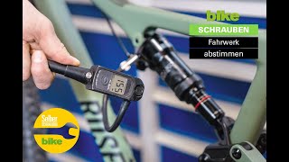 MTBFahrwerk einstellen  Anleitung zum perfekten Setup von Federgabel und Dämpfer am Mountainbike [upl. by Adnoek630]