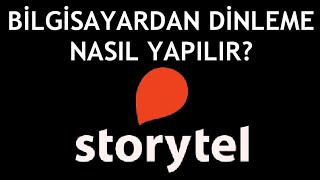 Storytel Bilgisayardan Dinleme Nasıl Yapılır [upl. by Nyrual]