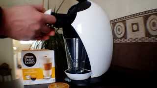 NESCAFÉ Dolce Gusto De´Longhi Jovia wie man einen Latte macchiato macht [upl. by Irrol45]