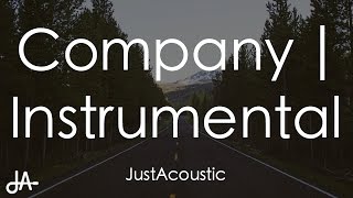 Company  Justin Bieber Acoustic Instrumental [upl. by Kcirdor312]