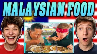 Americans React to Local Malaysian Food  What Do Locals Eat in Malaysia BEFRS Reaction [upl. by Alusru631]