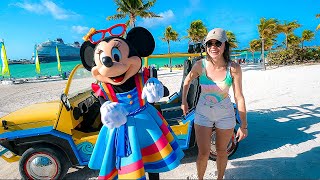 A Day Aboard The Disney Wish… All To Ourselves Castaway Cay Day [upl. by Litta640]