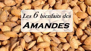 Les 6 bienfaits des amandes [upl. by Etnaud]