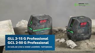 Bosch Professional GLL 2 15 G ve GCL 2 50 G Şimdi hiç olmadığı kadar sağlam [upl. by Adekram25]