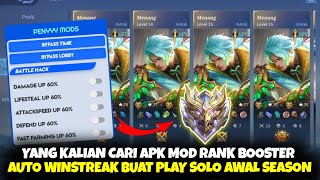 APK MOD MENU RANK BOOSTER MOBILE LEGENDS TERBARU DAMAGE UP LIFESTEAL UP FAST FARMING [upl. by Simpkins986]