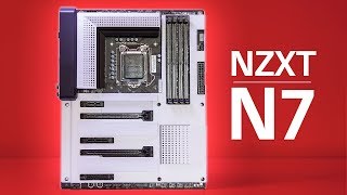 NZXTs FIRST MOTHERBOARD The Z370 N7 [upl. by Yorztif]