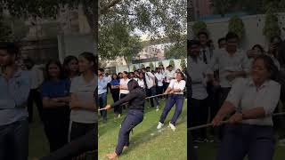 Sarthak clg tug of war music song bollywood movie love subscribe sports gaming [upl. by Placia]