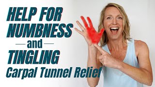 Help for Numbness and Tingling in Hand Carpal Tunnel Relief [upl. by Akili433]