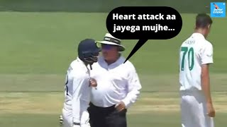 Marais Erasmuss words captured by stump mic 🎤 on Day 2 of the 2nd Test between IND and SA [upl. by Ohs735]