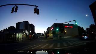 Evening drive from Pawtucket to North Providence Rhode Island [upl. by Sigrid]