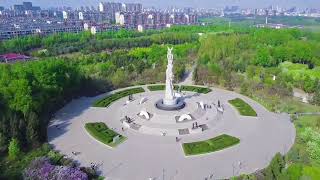 Aerial Masterpieces Exploring Sculpture Park from Above Changchun China [upl. by Ettinger952]