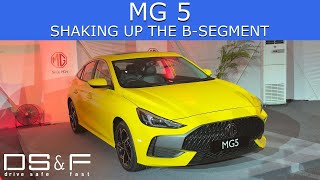 MG 5 Launched In Malaysia To Take On The BSegment [upl. by Oatis571]