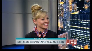 Kaitlin Doubleday on quotEmpirequot Season 2 Return [upl. by Marchak]