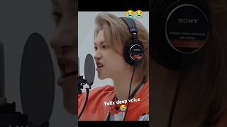 Felix deep voice 😭 [upl. by Okram]