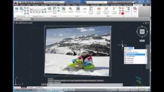 AutoCAD  3 methods for aligning images [upl. by Hammel]