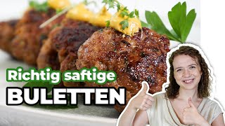 Saftige Buletten Frikadellen selber machen [upl. by Lennon826]