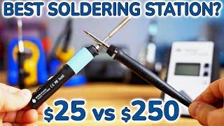 Best hobby soldering iron Pinecil vs Miniware Hakko Weller and Ersa [upl. by Anippesuig28]