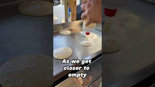 This pancake dispenser is changing the way we make pancakes griddle pancake pancakes flattop [upl. by Gnat211]