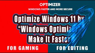 Optimize Windows 11 for Performance 2024  Make Windows 11 Faster Boost CPU [upl. by Yvan]