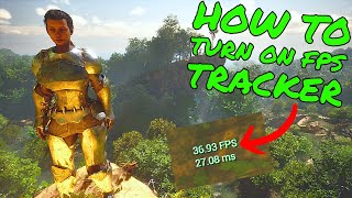 How To Turn On FPS TRACKER in Ark Survival Ascended ASA Tips and Tricks [upl. by Halle]