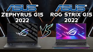 Asus Zephyrus G15 vs Rog Strix G15 2022  Which Gaming Laptop is Right for you [upl. by Eiramave717]