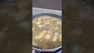 Minatamis na glutinous palitawrecipe subscribe cooking everyone [upl. by Arytahs]