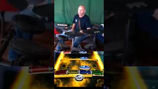 POD Alive DaDrunkGamer Shorts POD drumcover drumming Rockband drums drummer [upl. by Maretz]