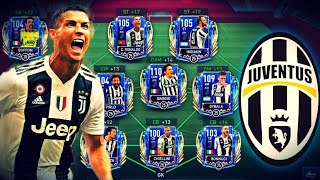 Maxed Out Best Ever Juventus Special Squad Builder In FIFA Mobile 22 [upl. by Innor25]