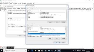 HowTo edit environment variables In Windows 10 [upl. by Atinhoj]