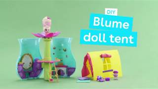 How to Make a DIY Blume Doll Tent  Creative Toys [upl. by Hardie664]